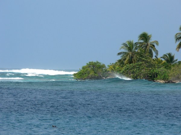 63- Le vent et les vagues se levent sur Cayo Hollandes 